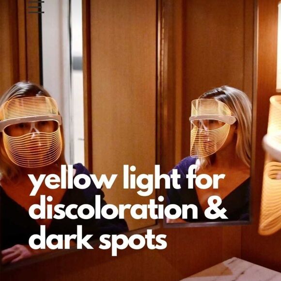 NIB LED Esthetics Mask & glo LED Skin Rejuvenation - Picture 5 of 8